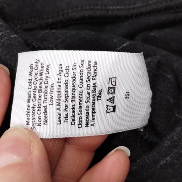 Time & Tru women's size medium (8-10) heather black athletic stretch leg… - Picture 11 of 12